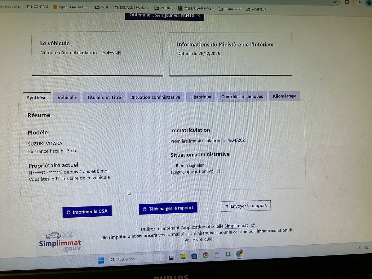 Suzuki Vitara d'occasion