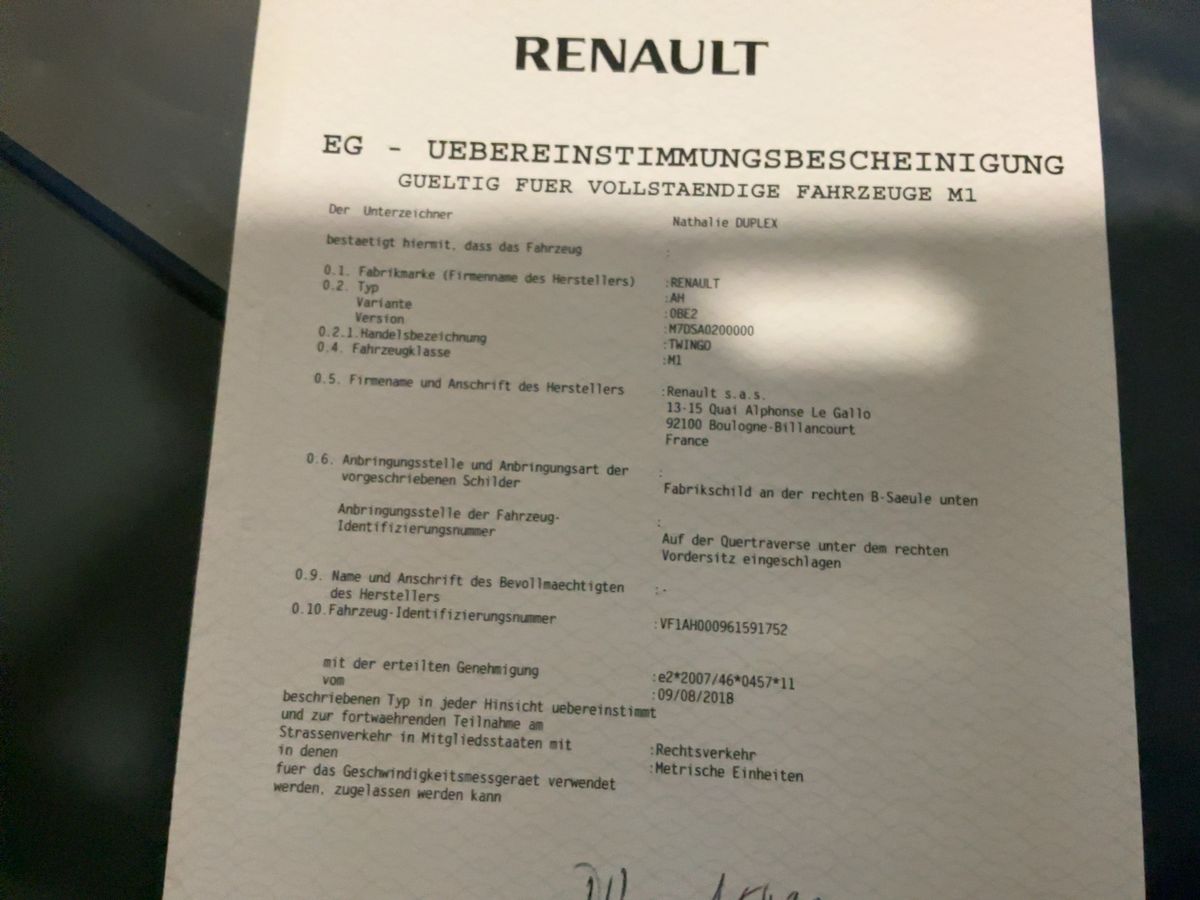 Renault Twingo d'occasion