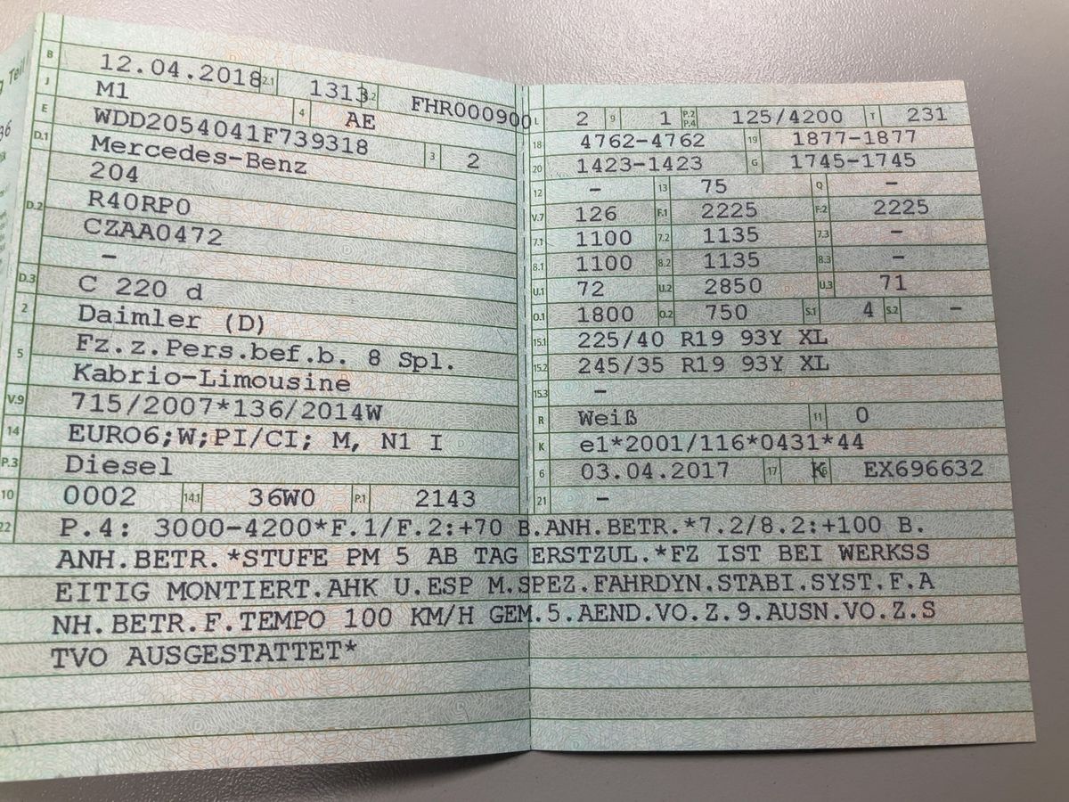 Mercedes-Benz C-Klasse C 220 d AMG Line