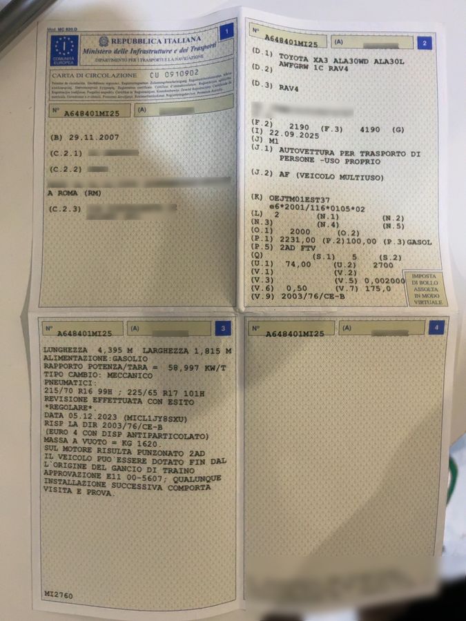 Toyota RAV d'occasion