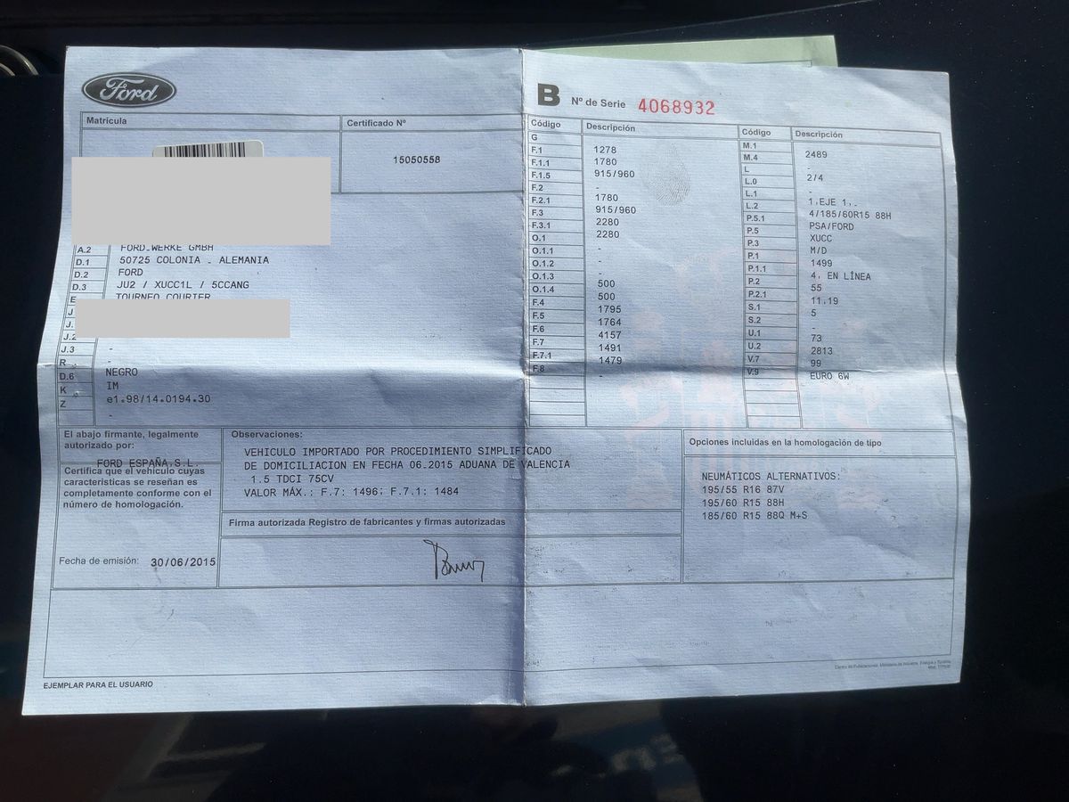 Ford Tourneo d'occasion