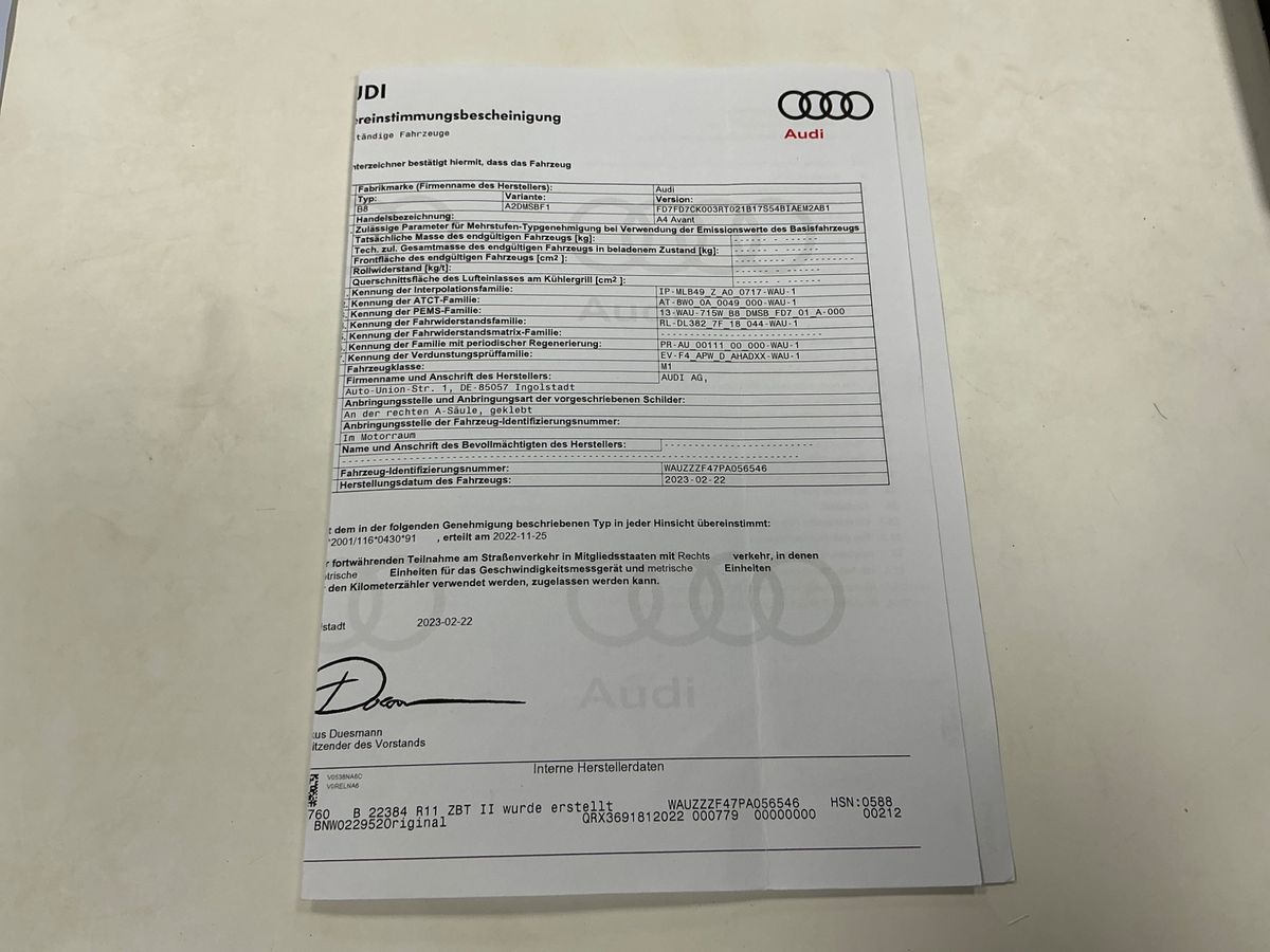 Audi A4 d'occasion