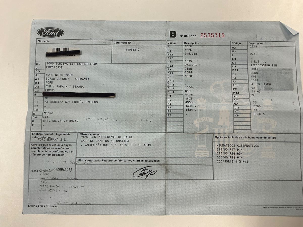 Ford Focus 1.6 Ti-VCT Trend