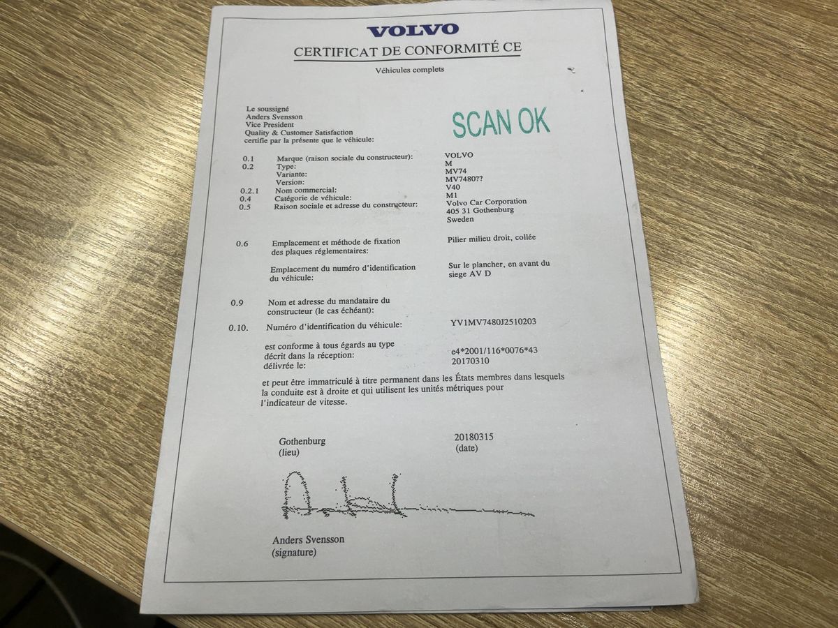 Volvo V40 d'occasion