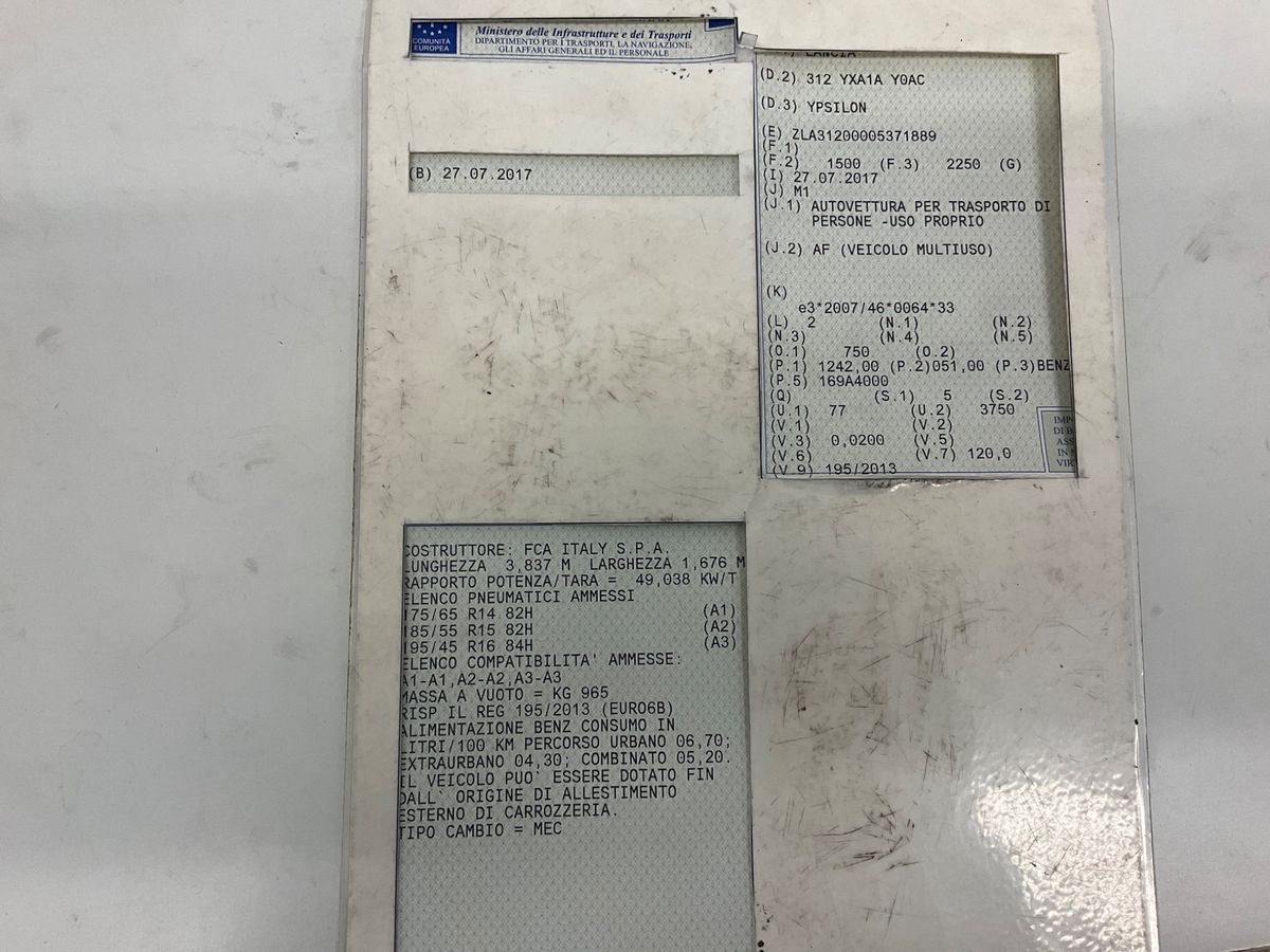 Lancia Ypsilon 1.2 Gold