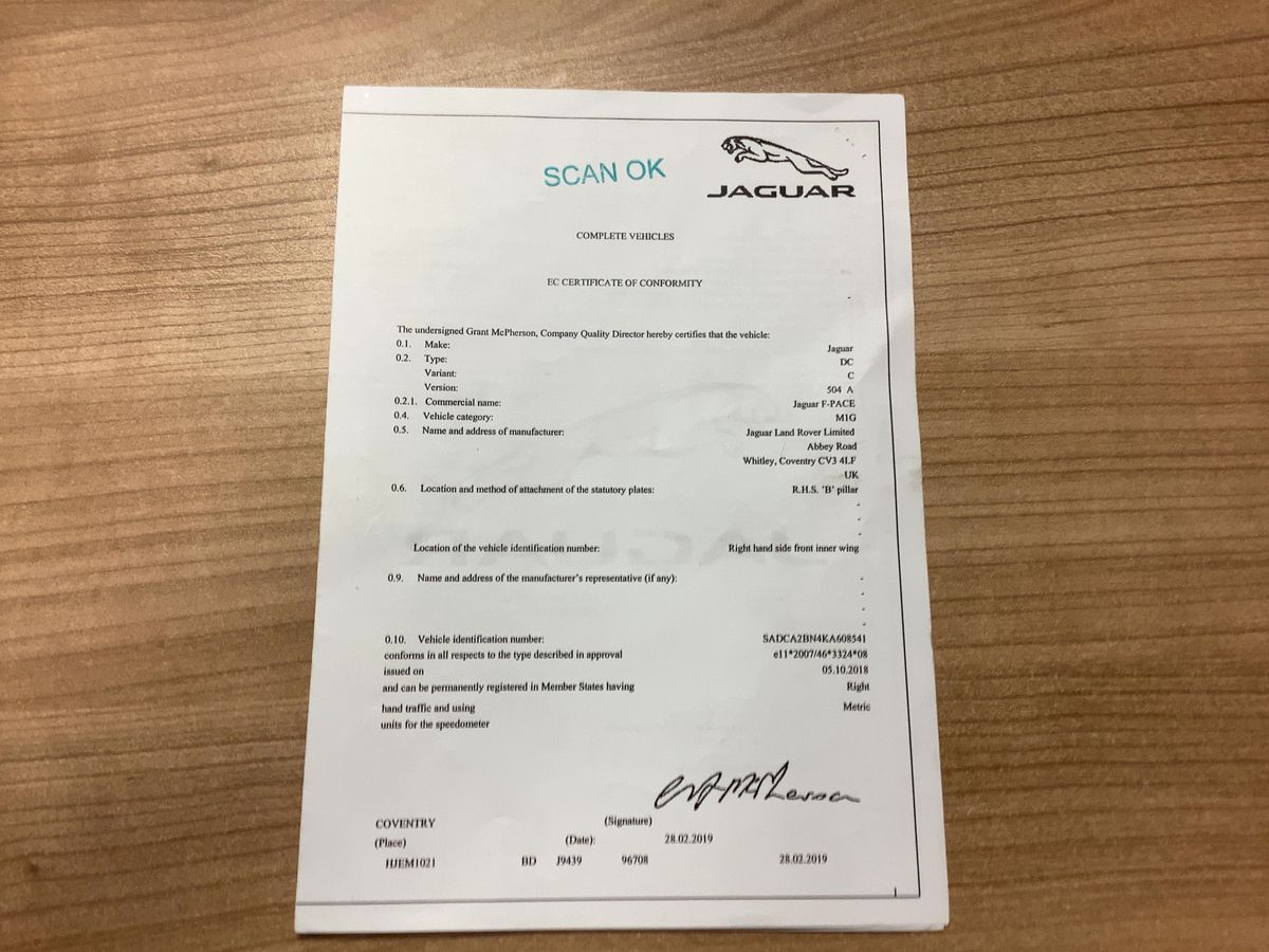 Jaguar F-Pace d'occasion