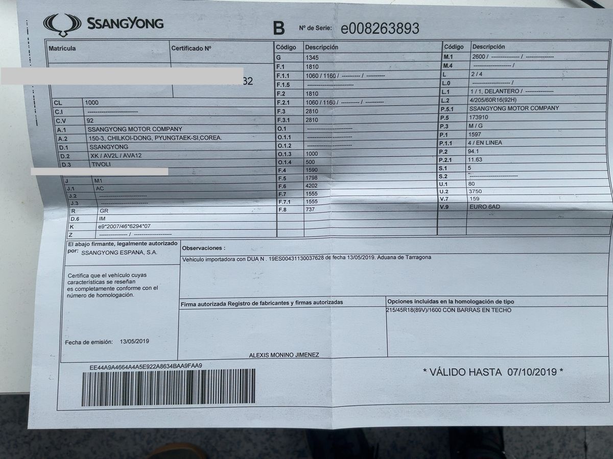 Ssangyong Tivoli d'occasion