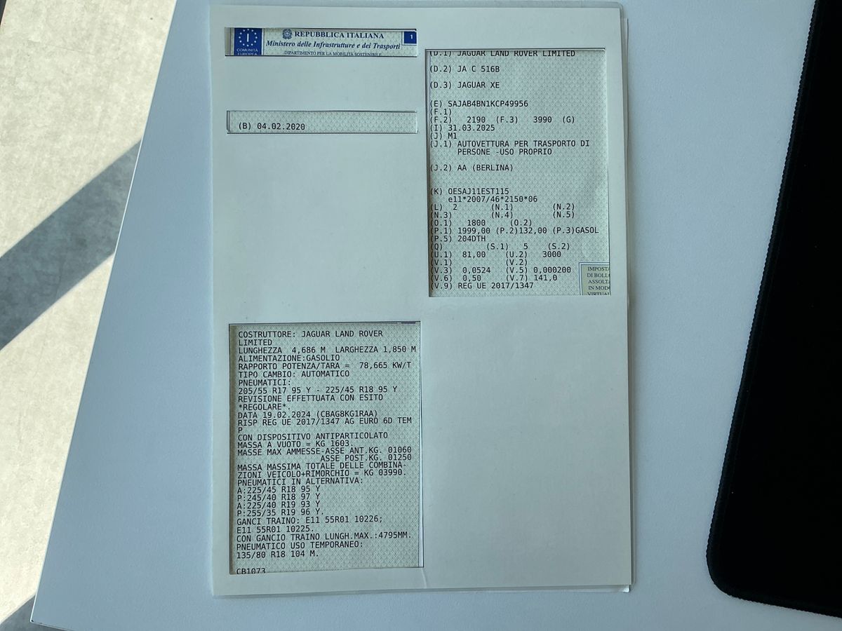 Jaguar XE d'occasion