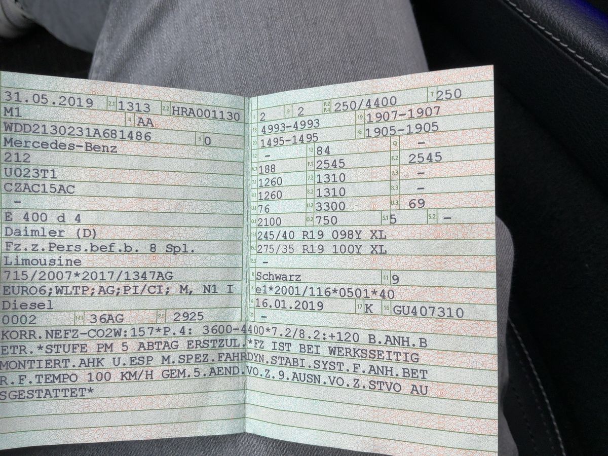 Mercedes-Benz E-Klasse d'occasion