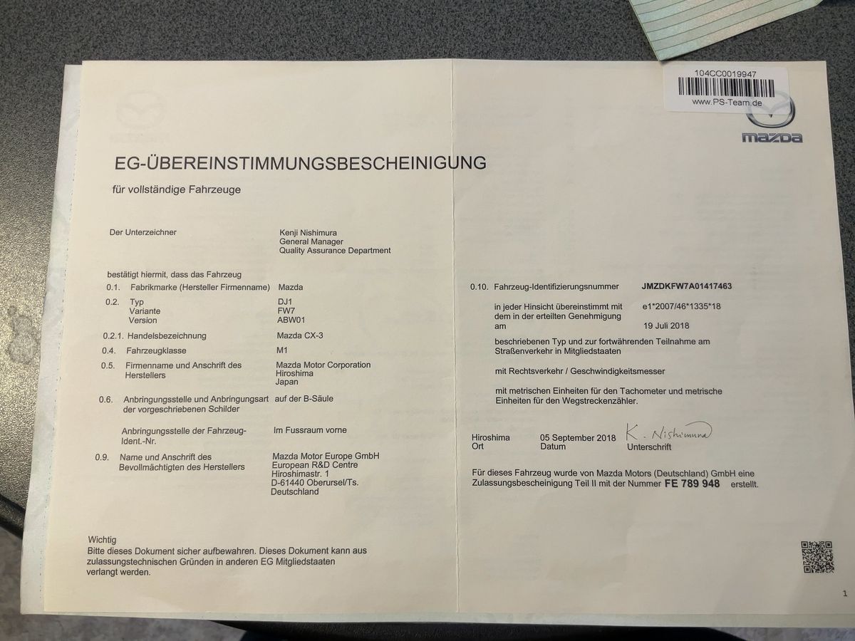 Mazda CX-3 d'occasion