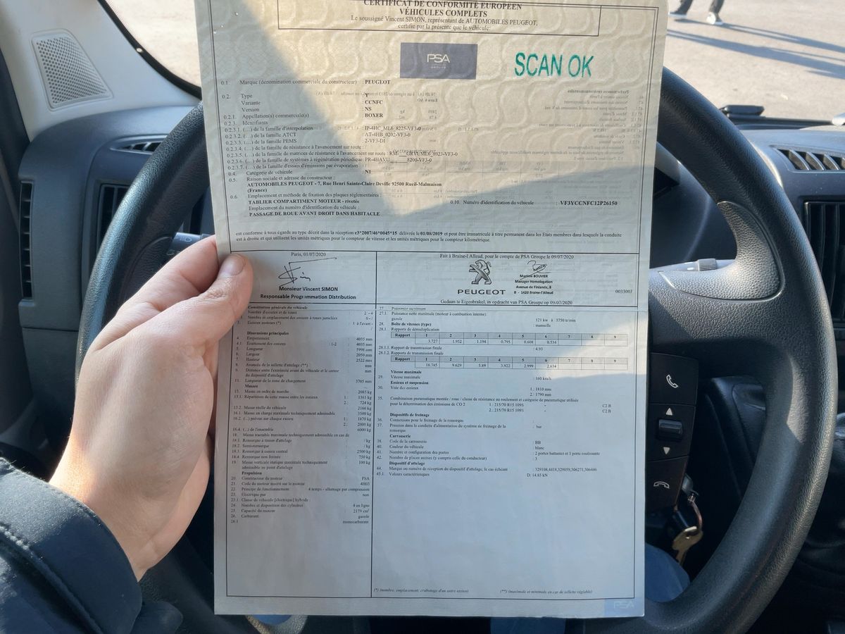 Peugeot Boxer d'occasion