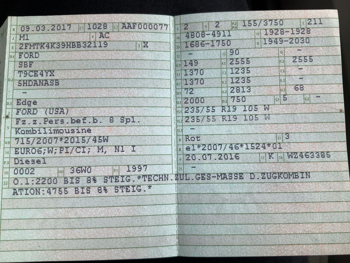 Ford Edge d'occasion