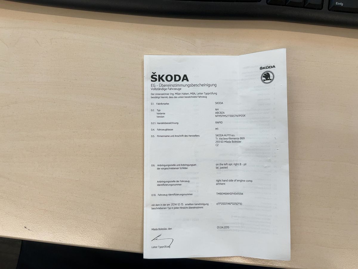 Skoda Rapid d'occasion