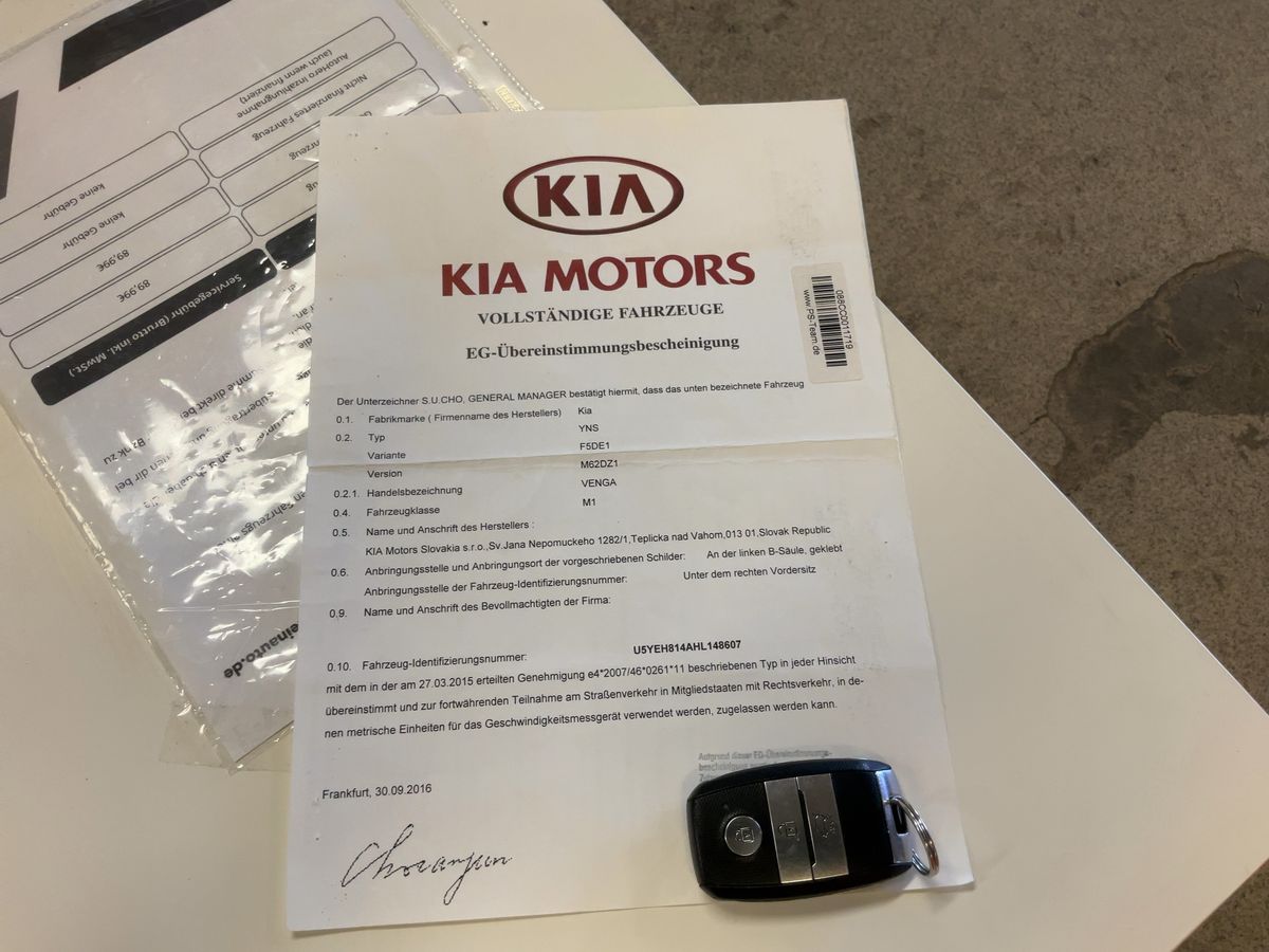 Kia Venga d'occasion