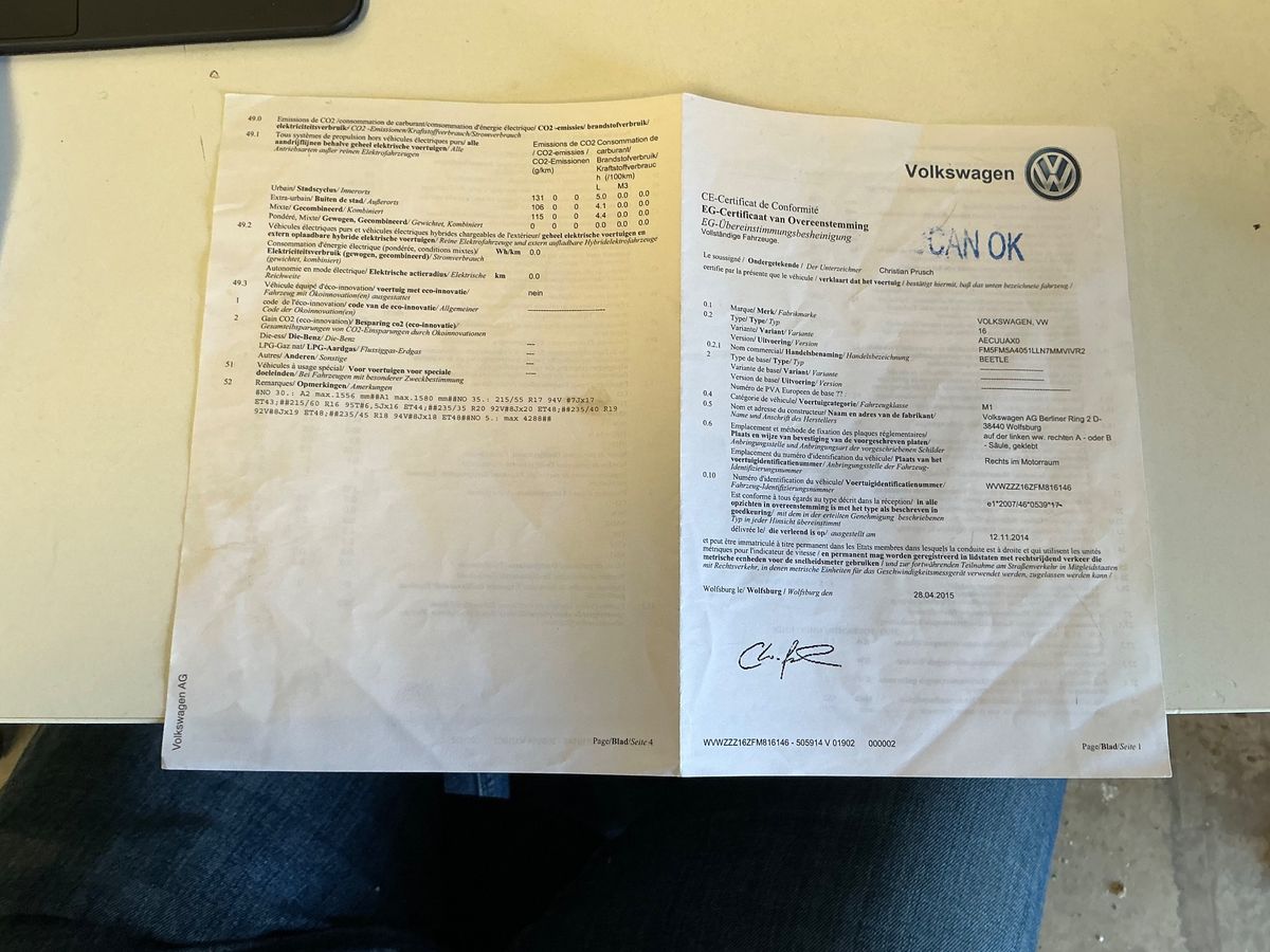 Volkswagen Beetle d'occasion