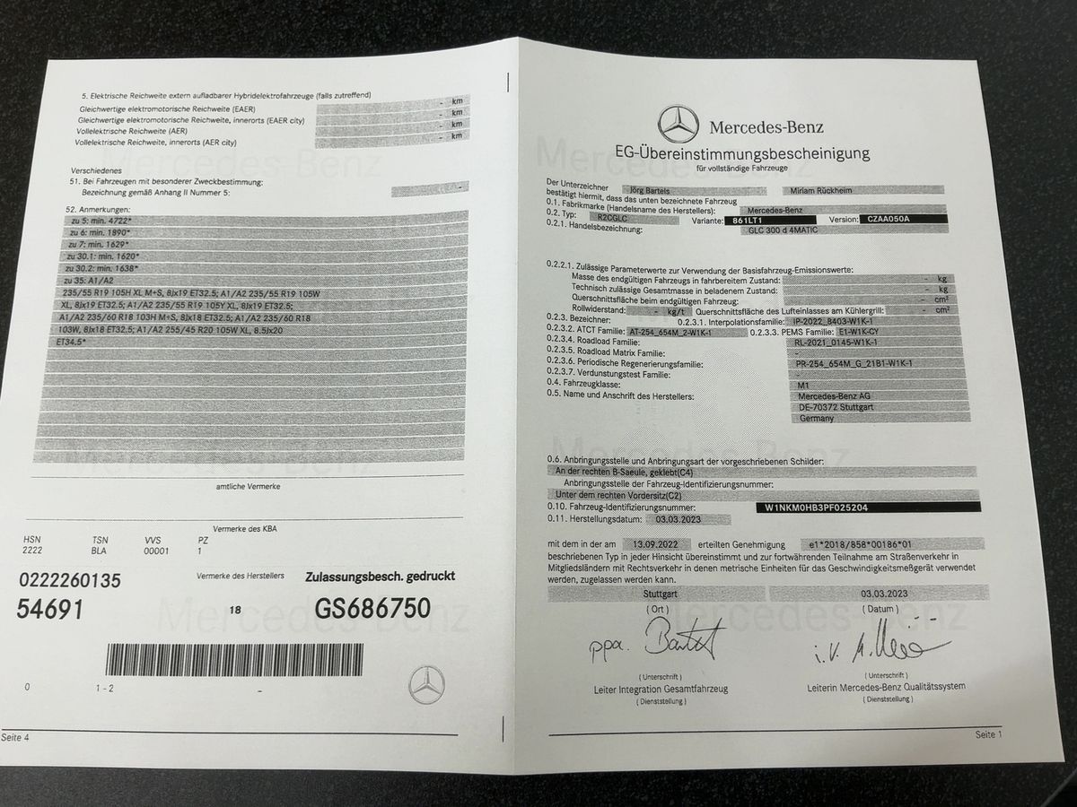 Mercedes-Benz GLC-Klasse d'occasion