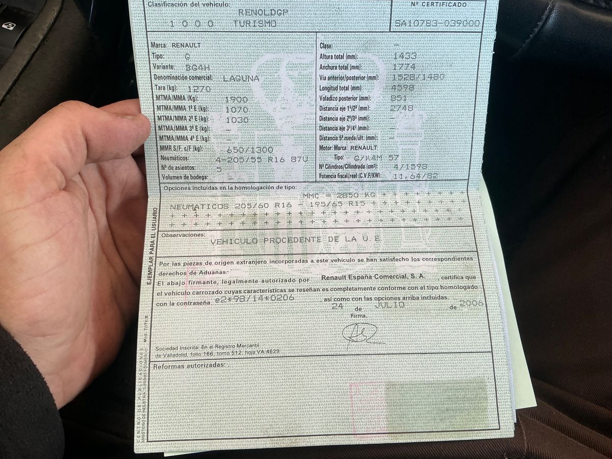 Renault Laguna d'occasion