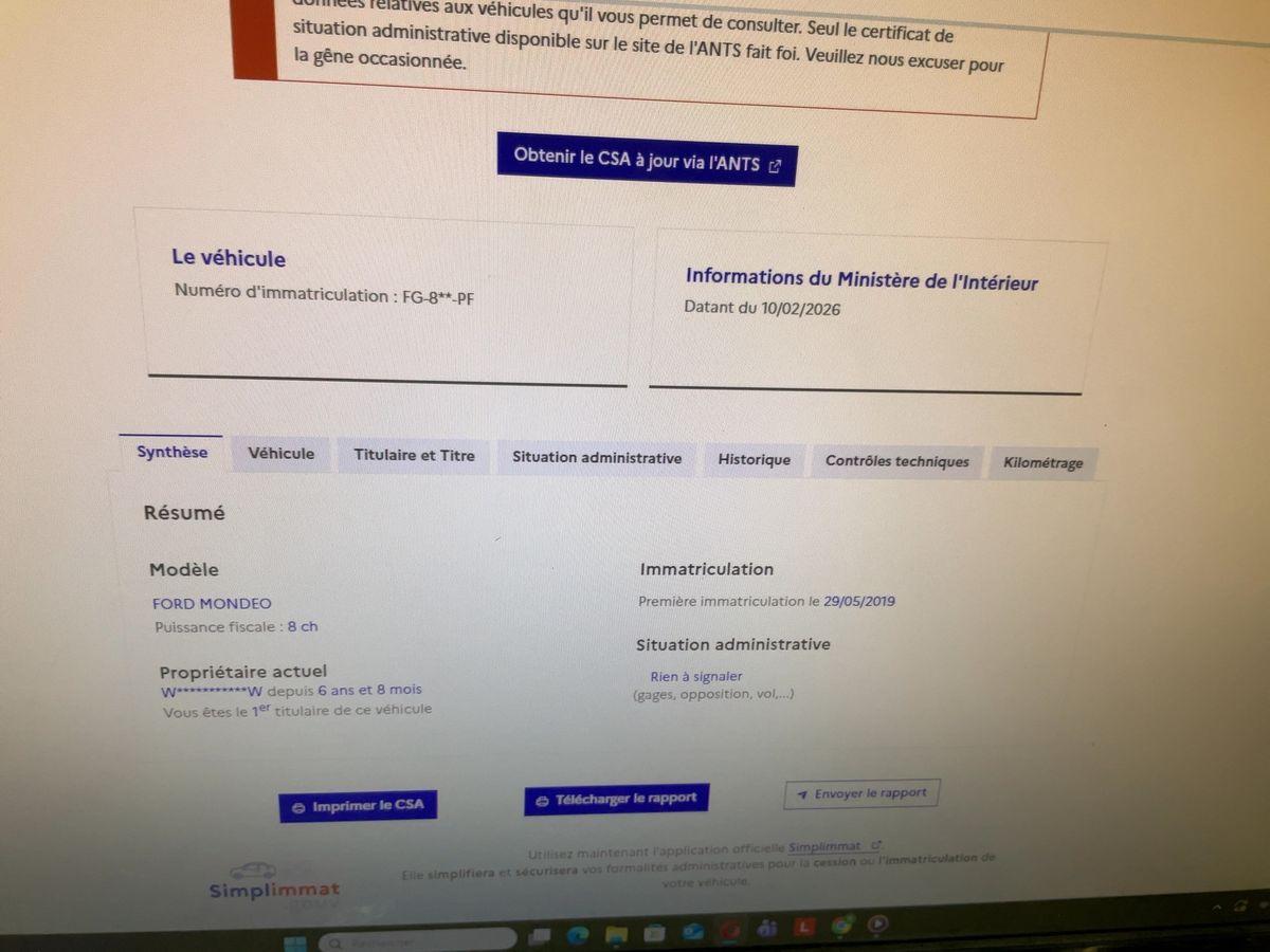 Ford Mondeo d'occasion