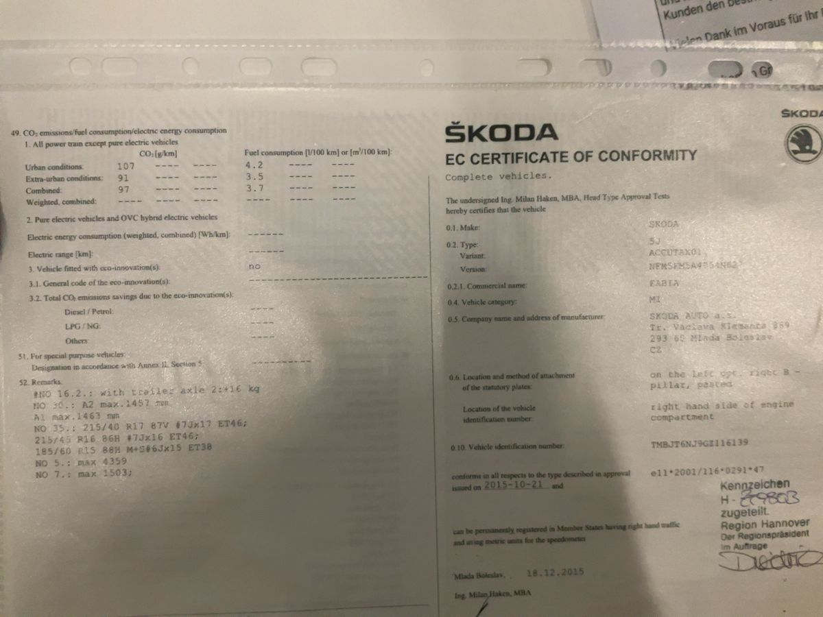 Skoda Fabia d'occasion