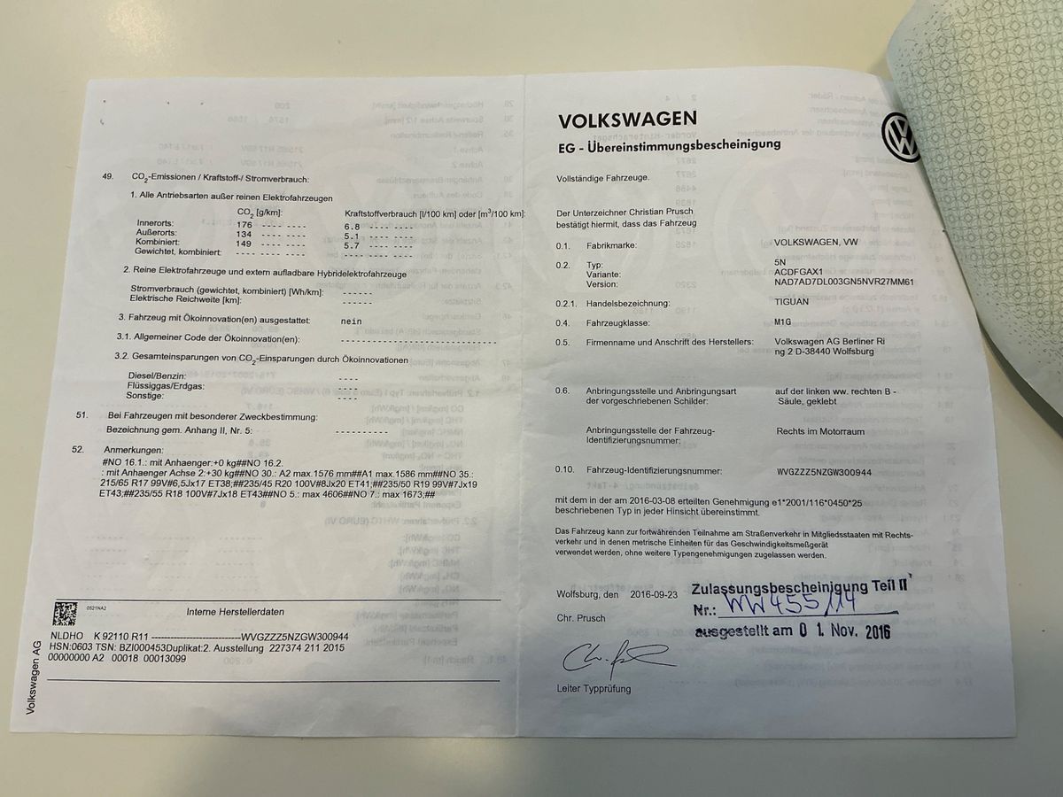 Volkswagen Tiguan 2.0 TDI Highline 4Motion BlueMotion Tech