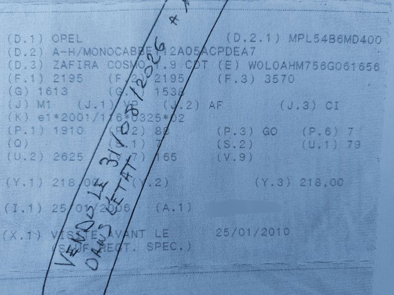 Opel Zafira 1.9 CDTI Cosmo — zdjęcie 14