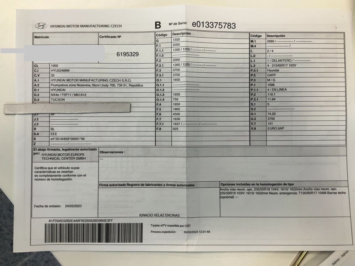 Hyundai Tucson d'occasion