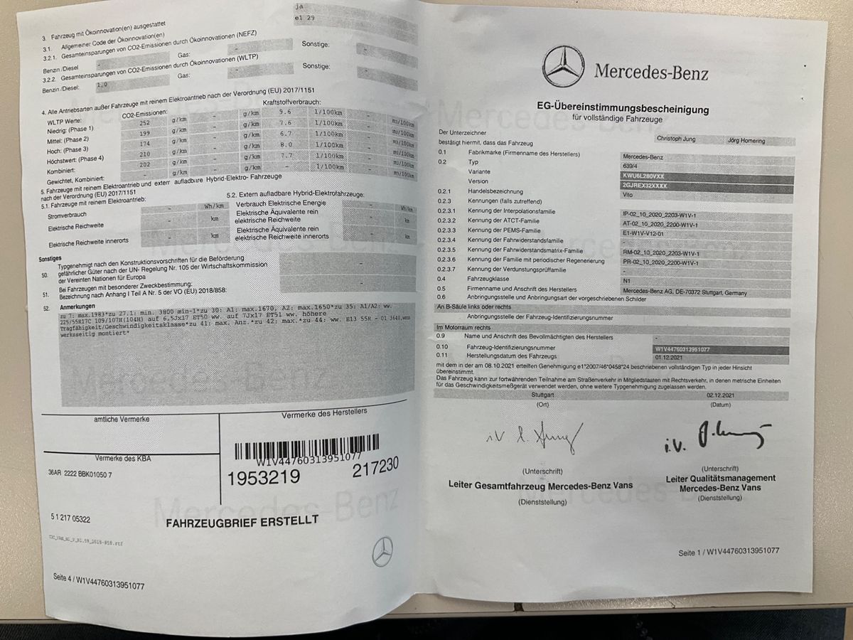 Mercedes-Benz Vito d'occasion