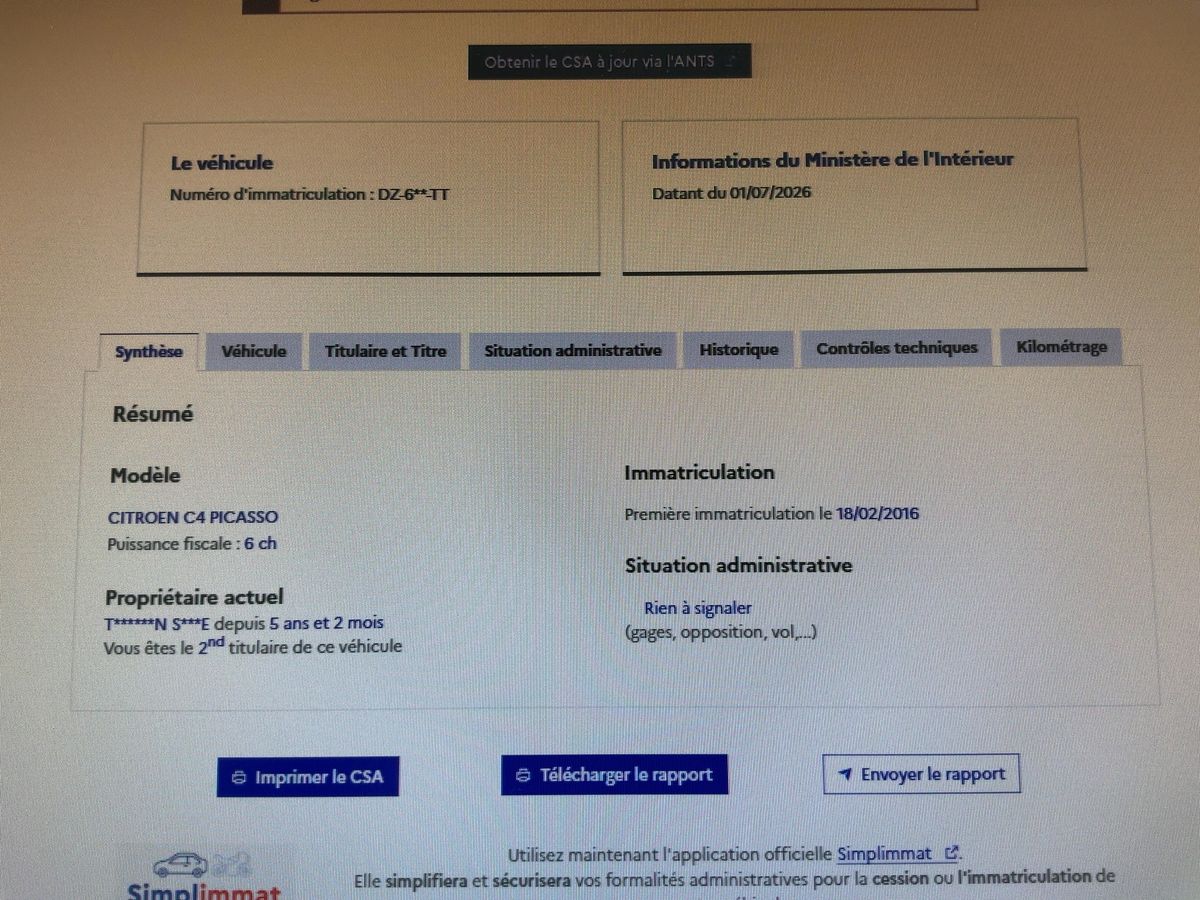 Citroen C4 d'occasion