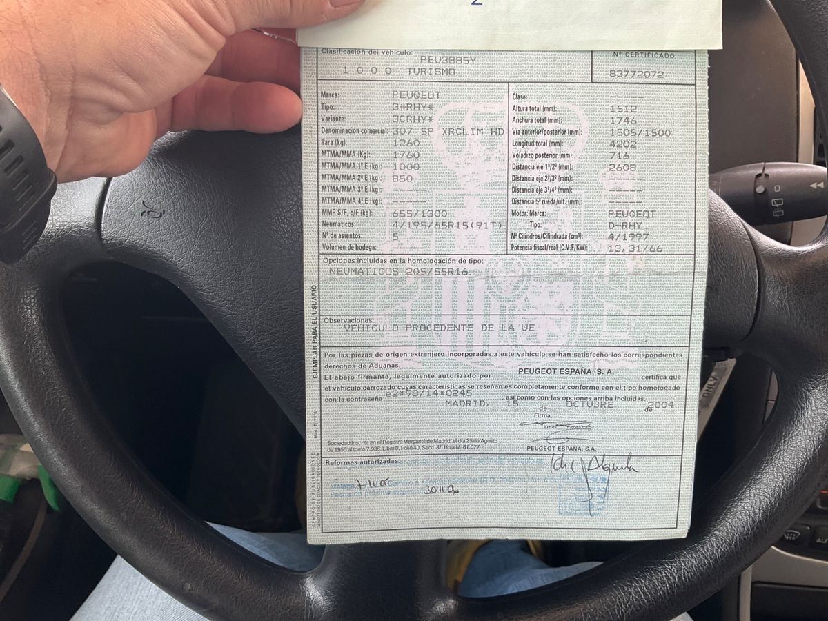 Peugeot 307 d'occasion