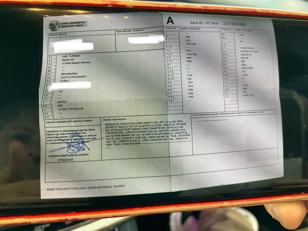 Mercedes-Benz S-Klasse d'occasion