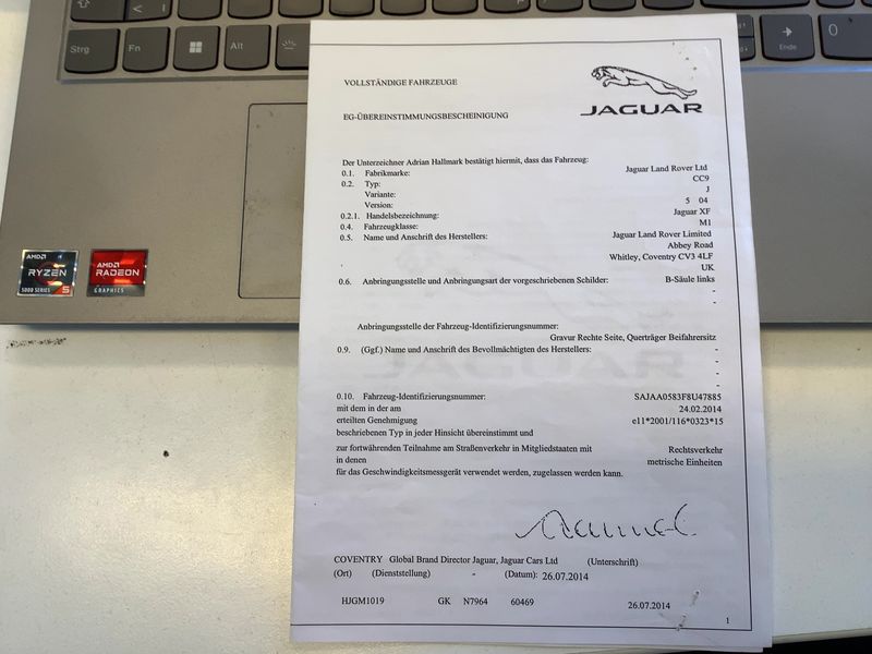 Jaguar XF 3.0 V6 Kompressor — zdjęcie 16