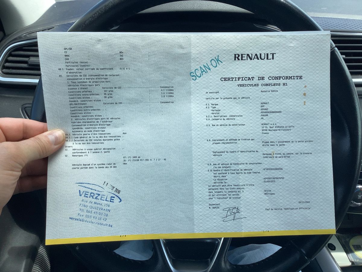 Renault Kadjar d'occasion