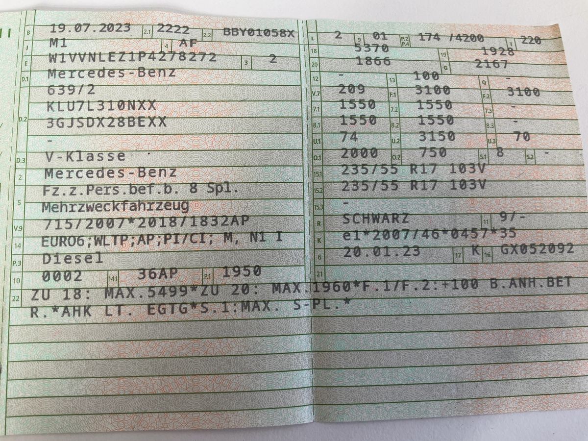 Mercedes-Benz V-Klasse d'occasion