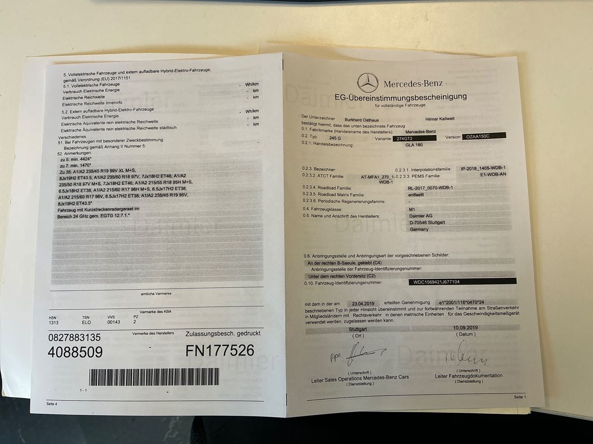 Mercedes-Benz GLA-Klasse d'occasion