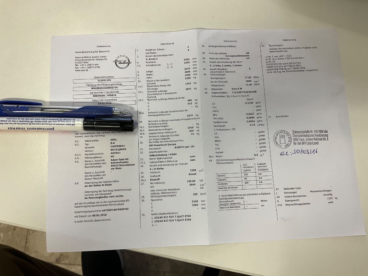 Opel Astra d'occasion