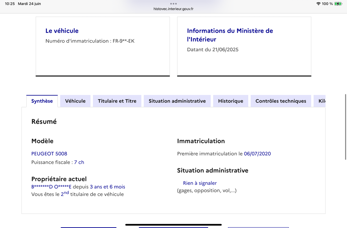 Peugeot 5008 d'occasion