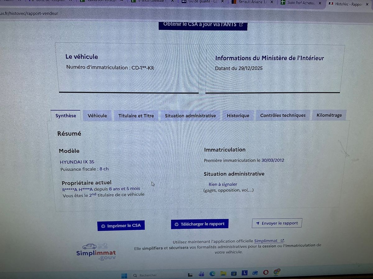 Hyundai ix35 d'occasion