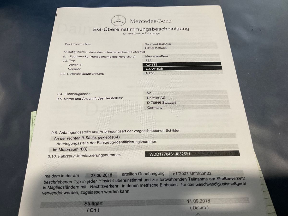 Mercedes-Benz A-Klasse d'occasion