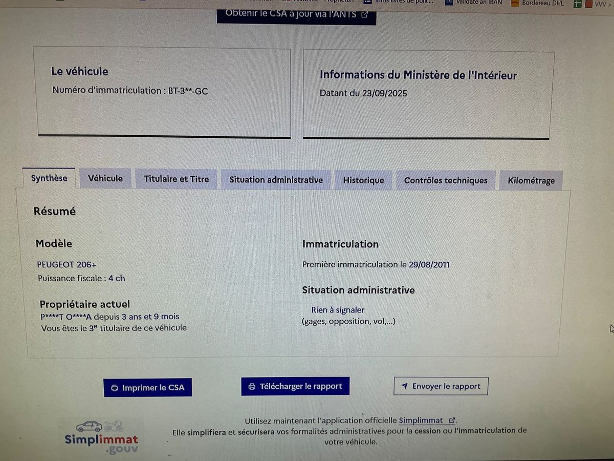 Peugeot 206+ 1.1 Urban