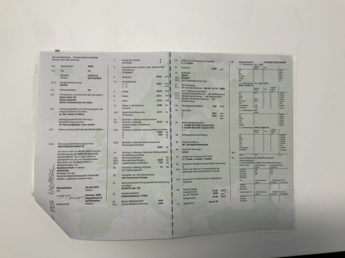 Opel Astra d'occasion