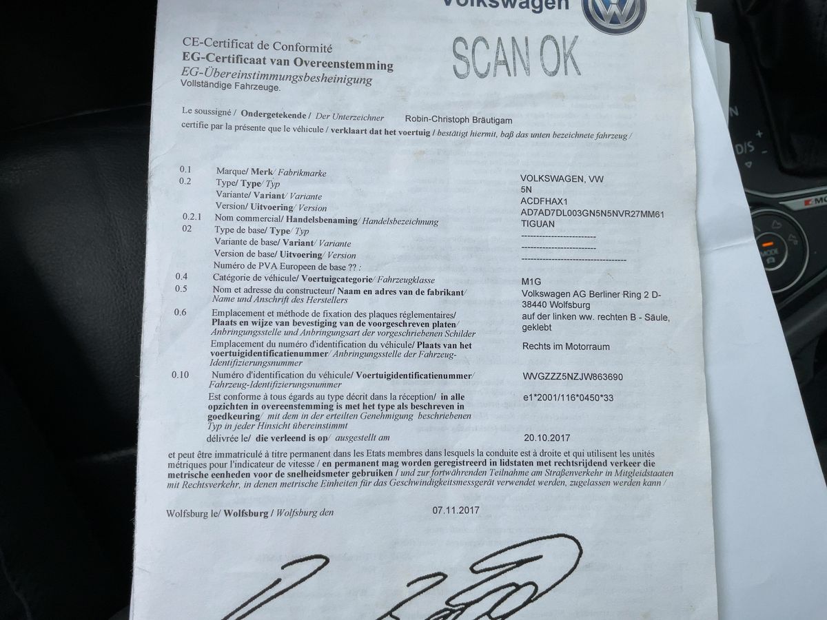 Volkswagen Tiguan d'occasion