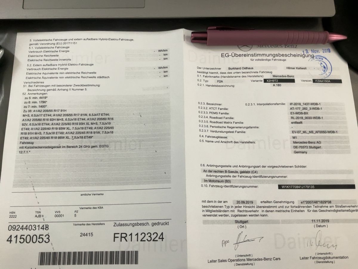 Mercedes-Benz A-Klasse d'occasion