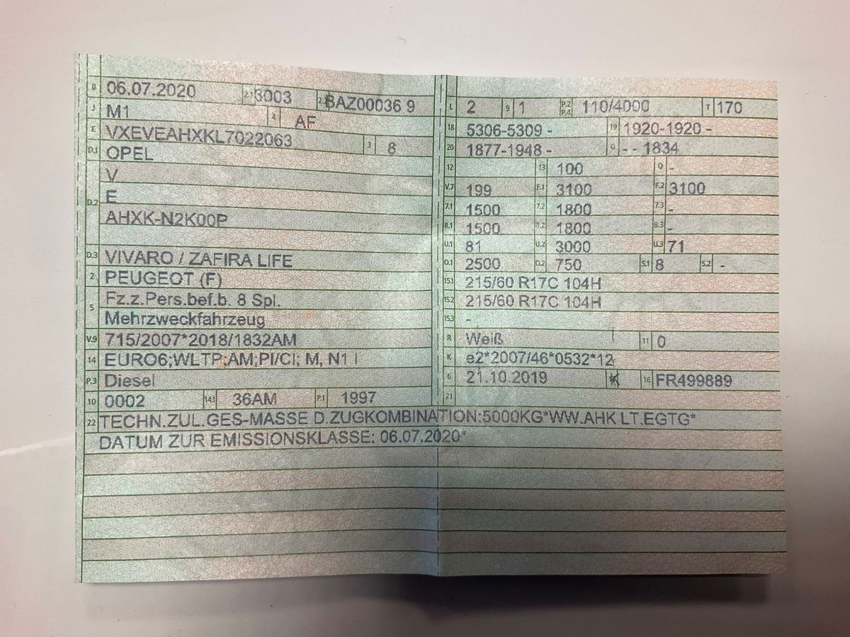 Opel Zafira d'occasion