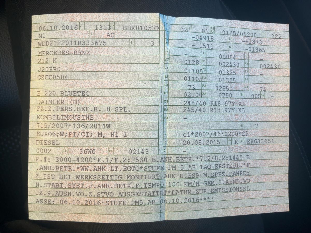 Mercedes-Benz E-Klasse d'occasion