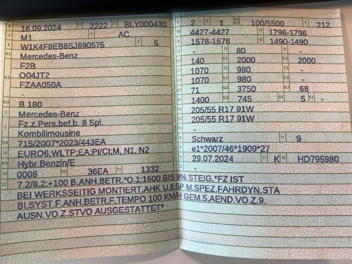 Mercedes-Benz B-Klasse d'occasion