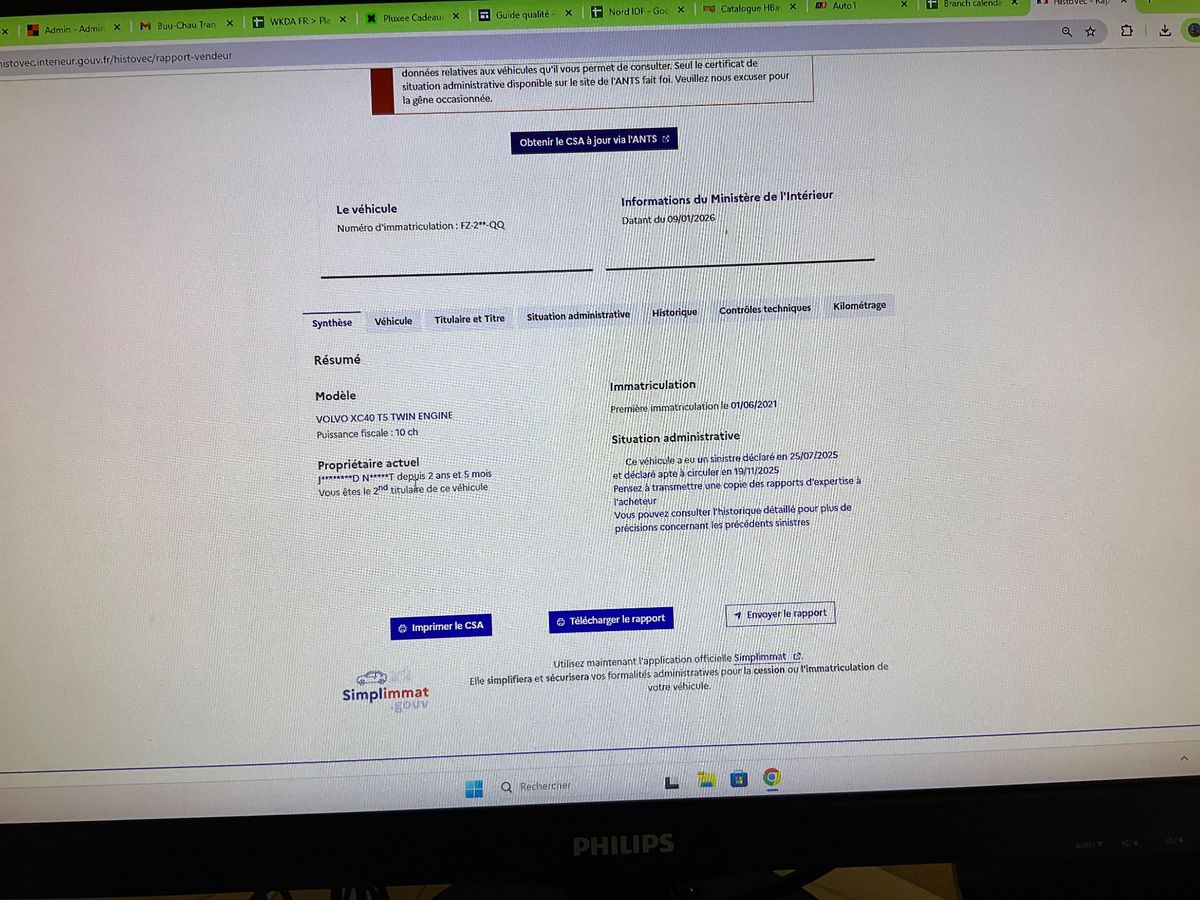 Volvo XC40 d'occasion