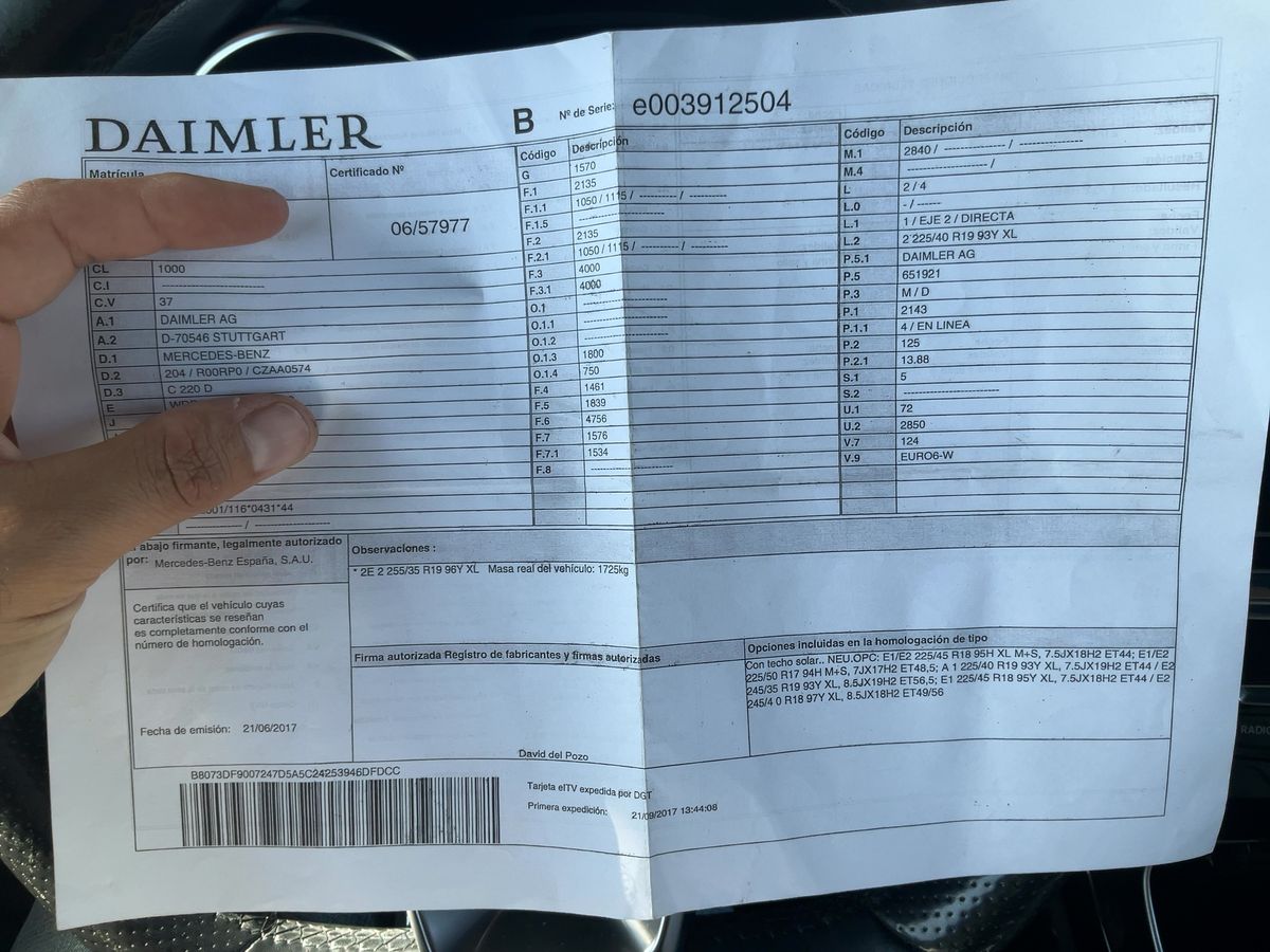 Mercedes-Benz C-Klasse d'occasion