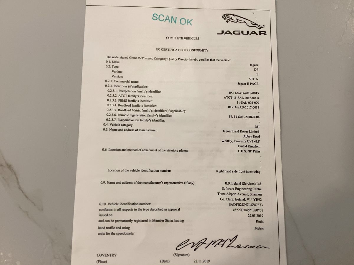Jaguar E-Pace d'occasion