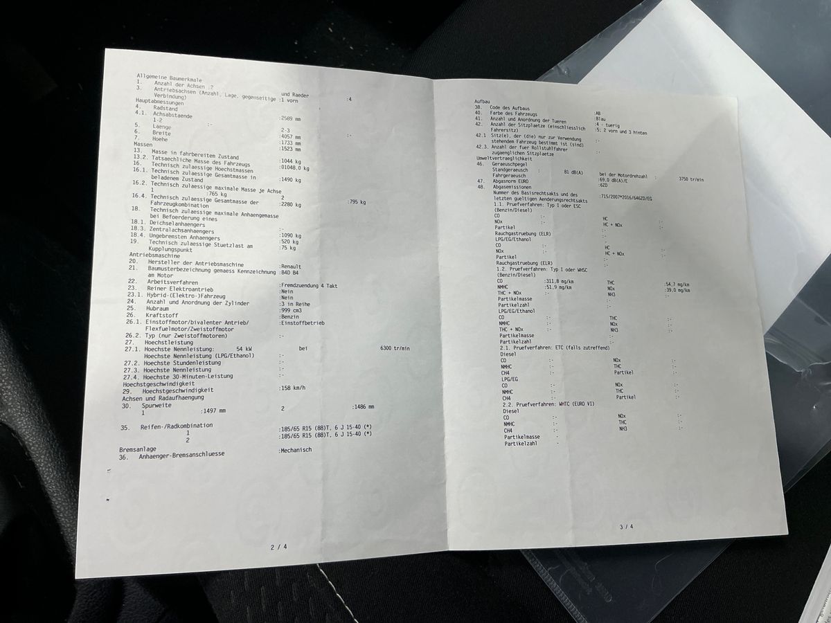 Dacia Sandero 1.0 Essentiel