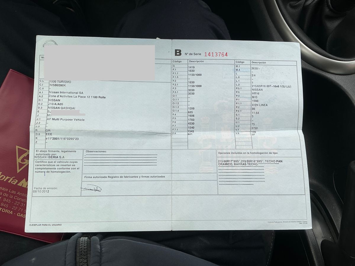 Nissan Qashqai d'occasion